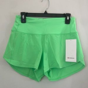 Lululemon High Rise Speed Up Lined Running Shorts